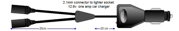 MOTIONHeat batteries car charger