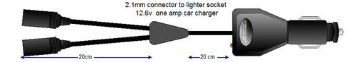 MOTIONHeat batteries car charger